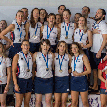 Equipe de France Féminine championne d'Europe de hockey subaquatique